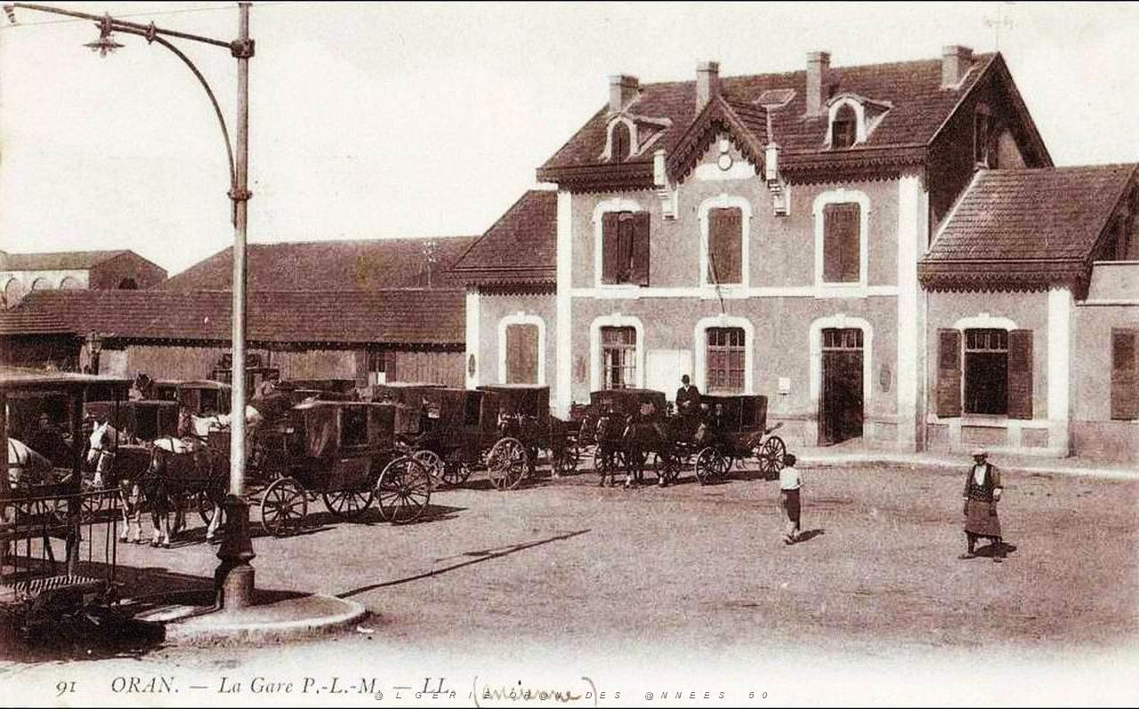 BIVEN Georges - 026- Oran- Gare Ancienne.JPG